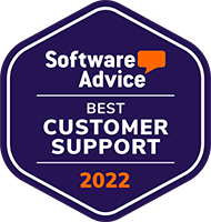 software advice 2022 badge customer support